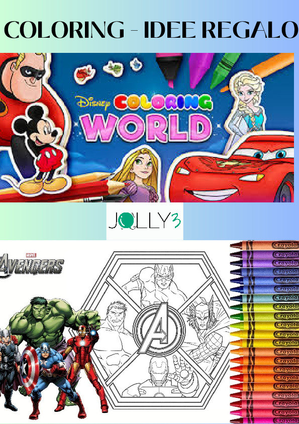 COLORING - IDEE REGALO 