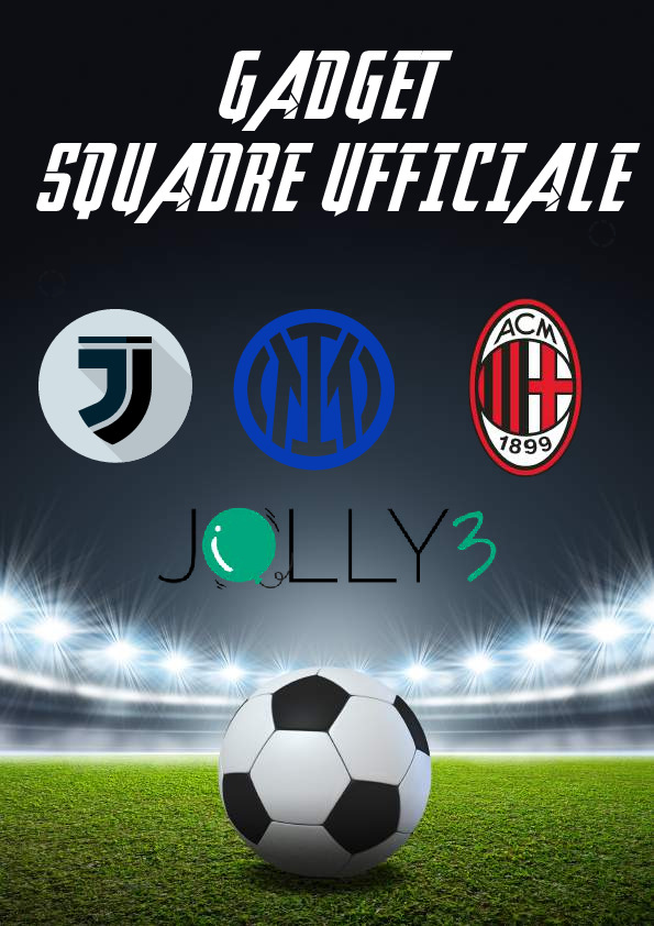 GADGET SQUADRE CALCIO UFFICIALE