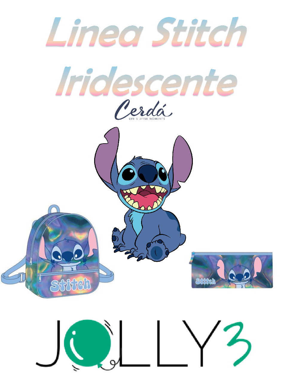 LINEA STITCH IRIDESCENTE