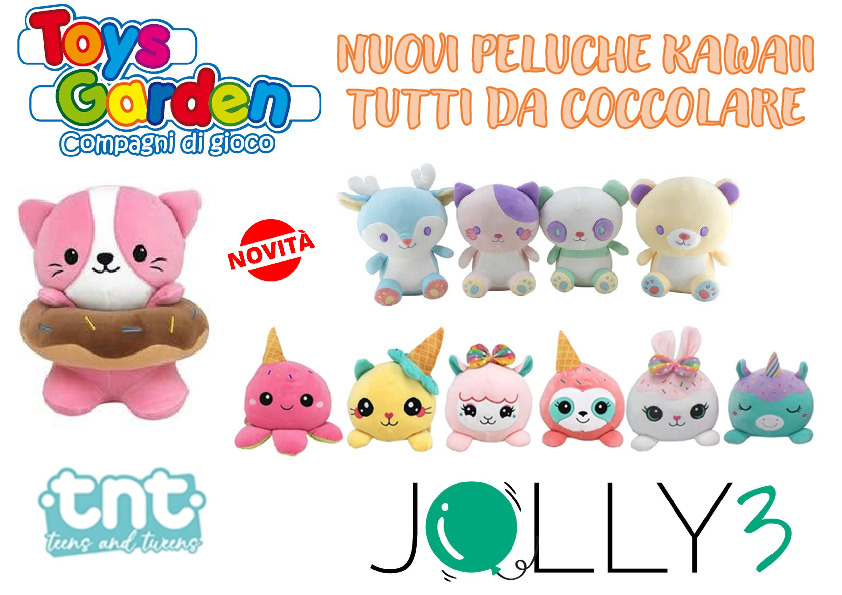 NUOVI PELUCHE KAWAII 