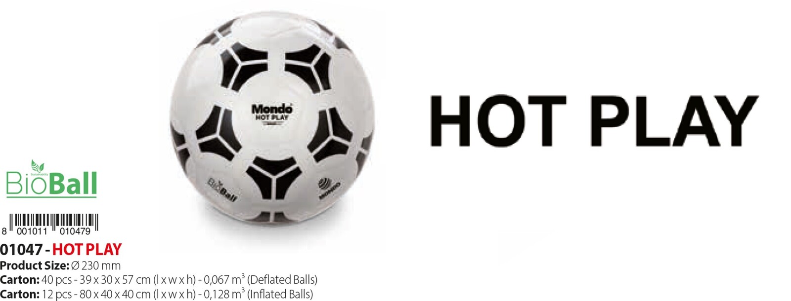 PALLONE  HOT PLAY BIO