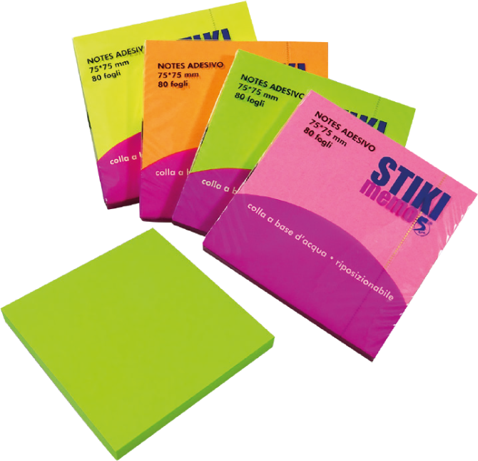 STICKI NOTES 12X75 CF.12