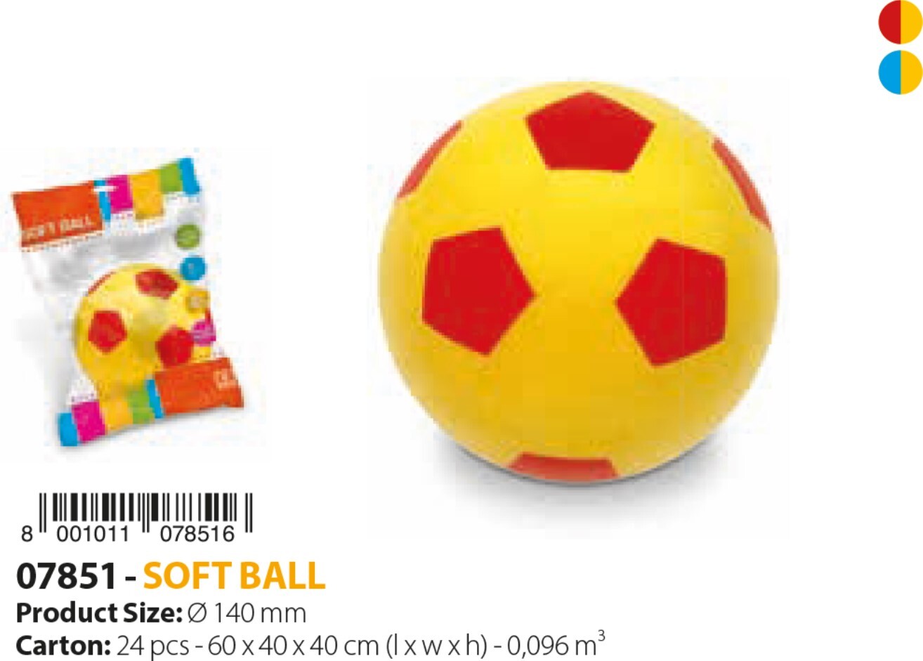 PALLONE SOFT FOOT-BALL DIAM. 140