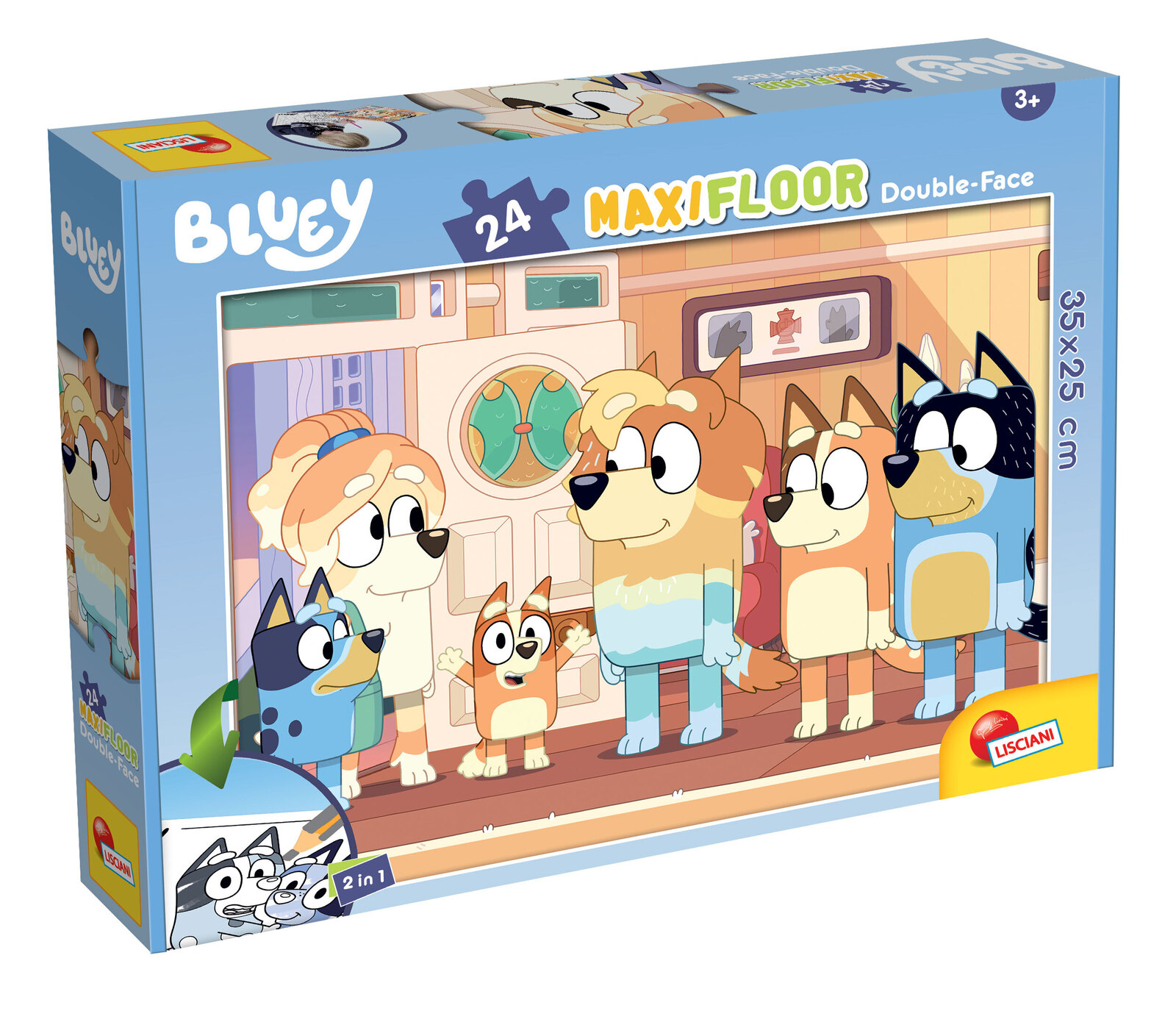 BLUEY  PUZZLE DF MAXI FLOOR 24