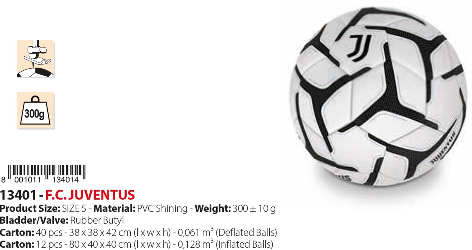 PALLONE F.C. JUVENTUS