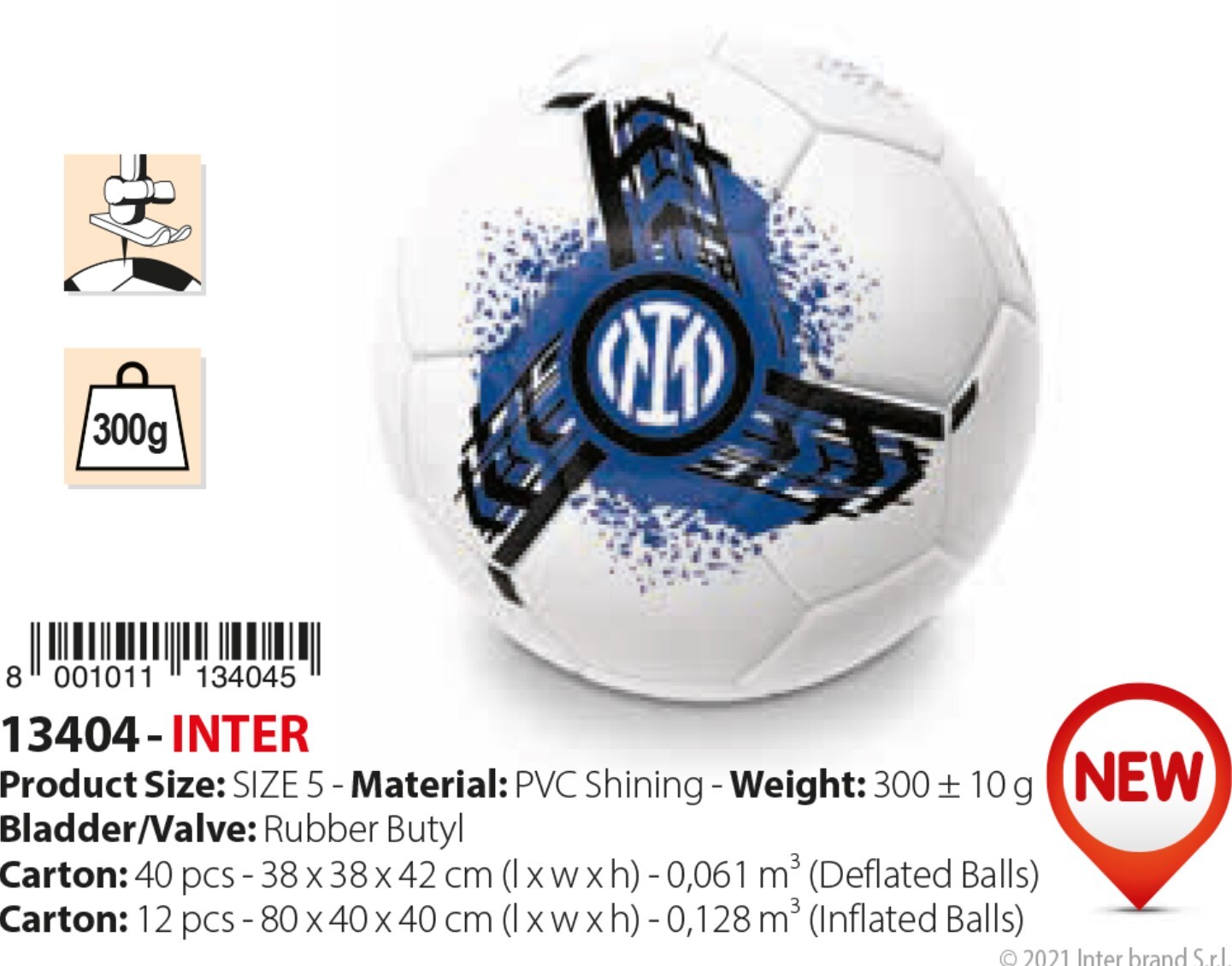 PALLONE INTER UFFICIALE