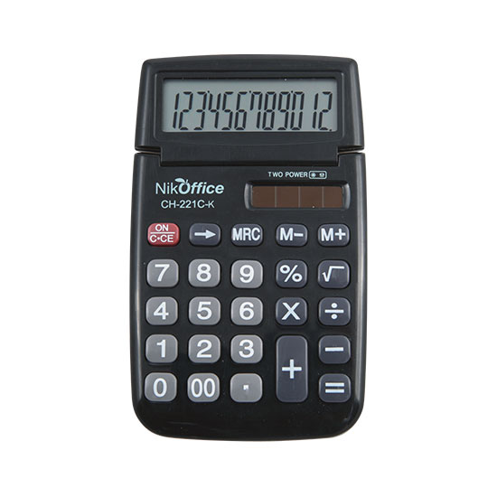 CALCOLATRICE 12 DIGITS CH-221C