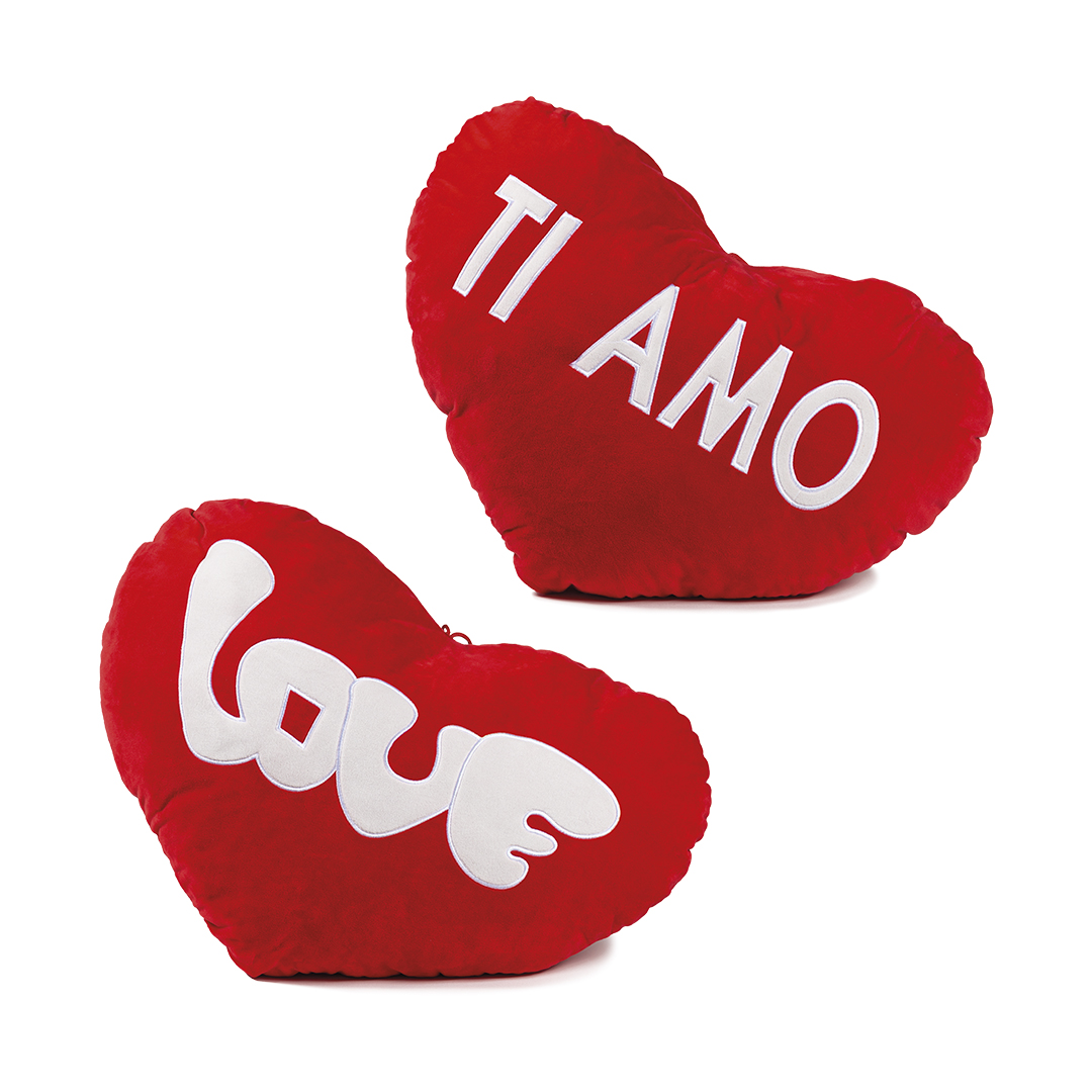 CUORE 45CM 2 ASS TI AMO-LOVE