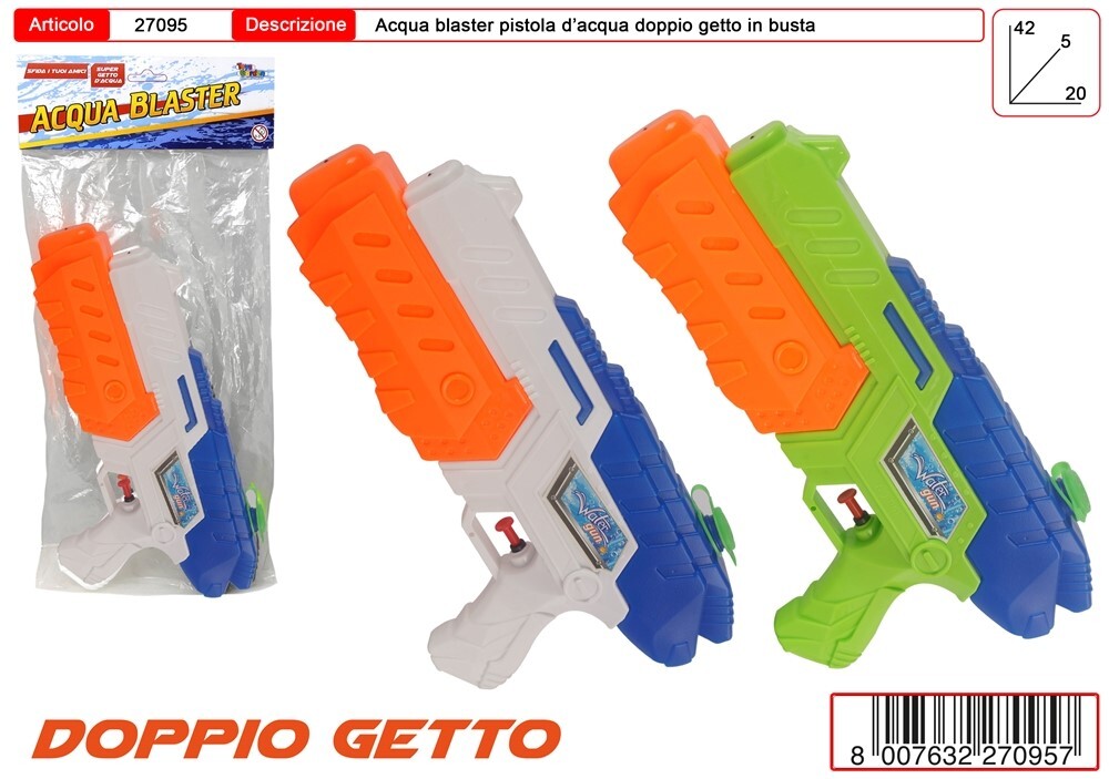 ACQUA BLISTER PISTOLA 30CM