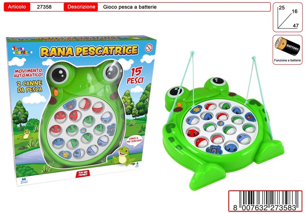GIOCO PESCA A BATTERIA