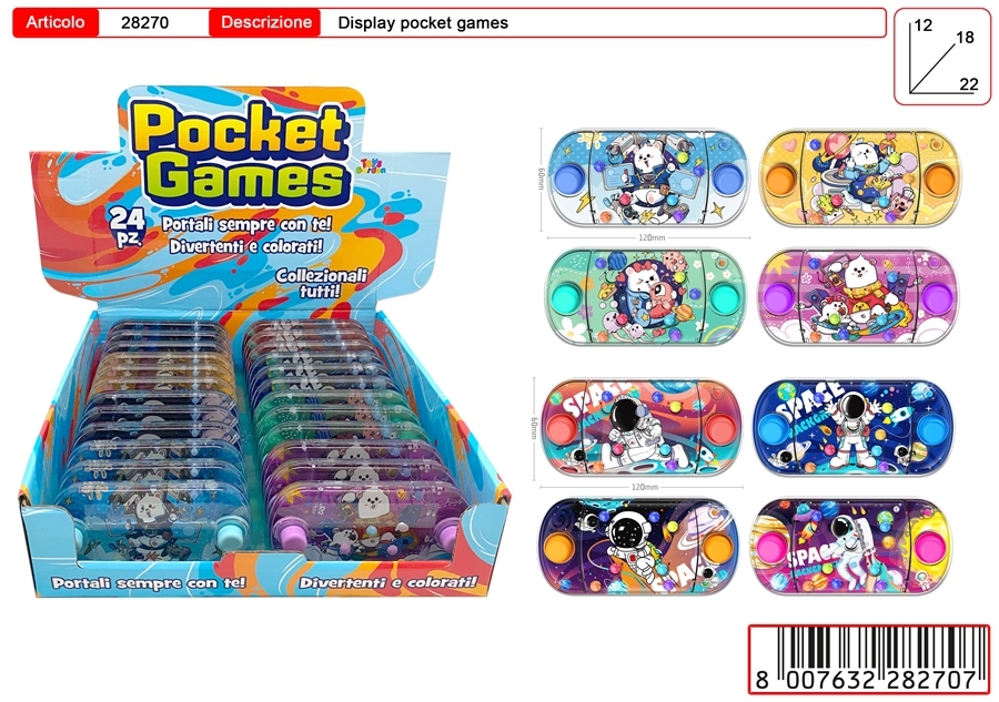POCKET GAME ORIZZONTALE