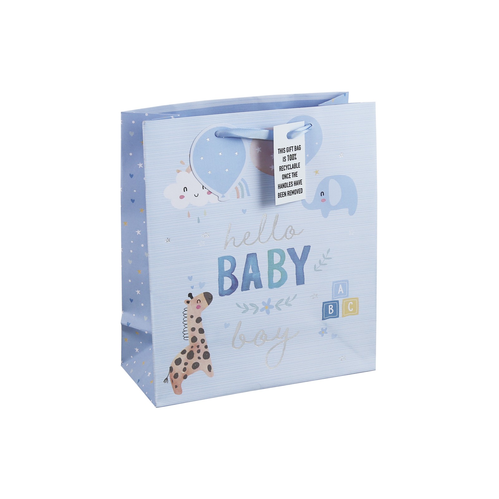 SHOPPER HELLO BABY  21X26X10  CF.12