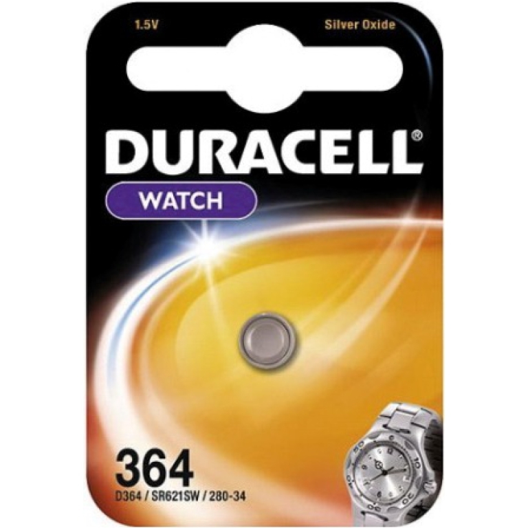 PILA DURACELL PASTIGLIA  364 BL.1