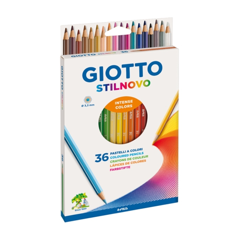 PASTELLO GIOTTO STILNOVO 36 COLORI