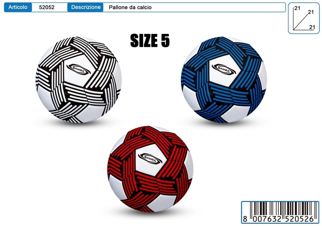 PALLONE DA CALCIO SIZE 5