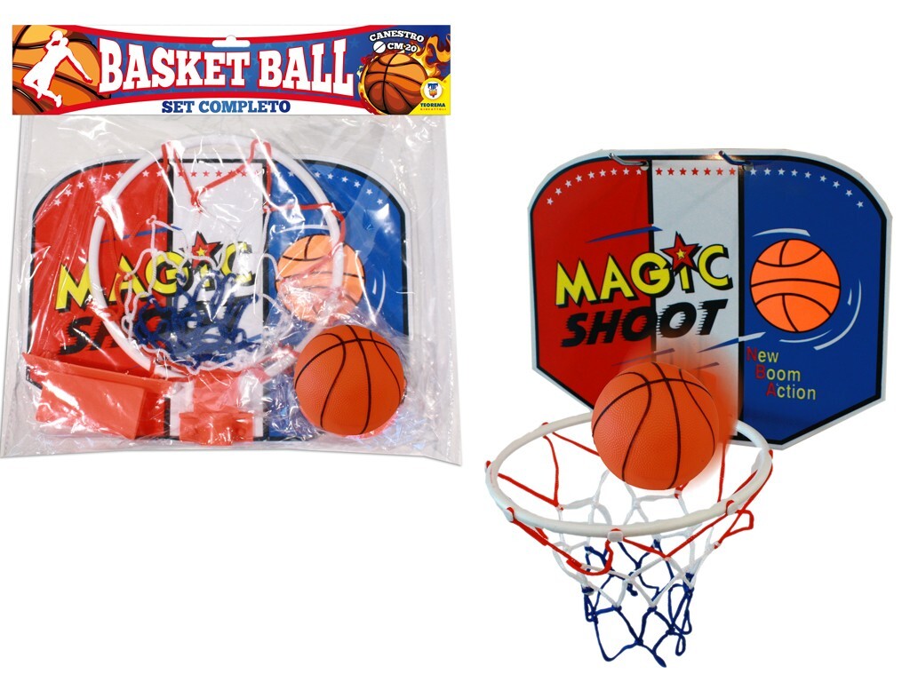 GIOCO BASKET C/PALLA GONFIA 