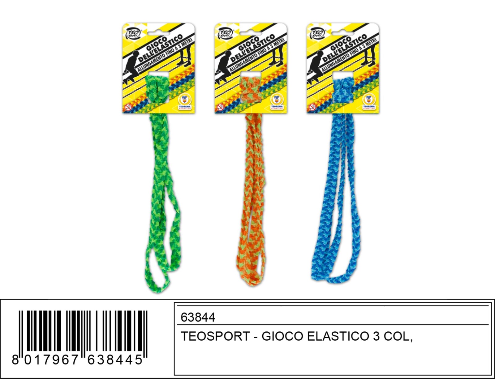 GIOCO ELASTICO 3 COL