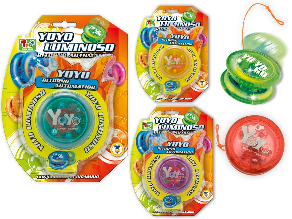 YOYO LUMINOSO C/RIT. AUTOM. 