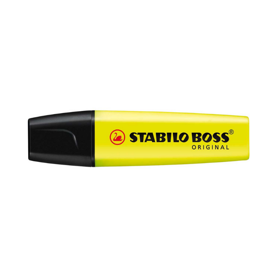 EVIDENZIATORE STABILO BOSS GIALLO 24