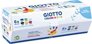 COLORI A DITA GIOTTO 6 VASETTI 5341