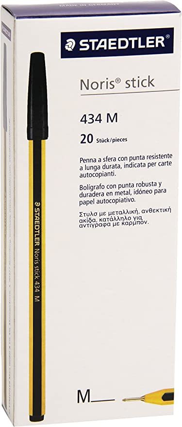 SFERA STAEDLER NORIS 434 NERO CF.20  