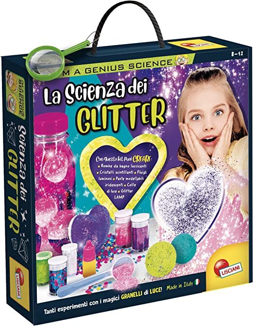 I'M A GENIUS LAB. D. SCIENZA DEI GLITTER