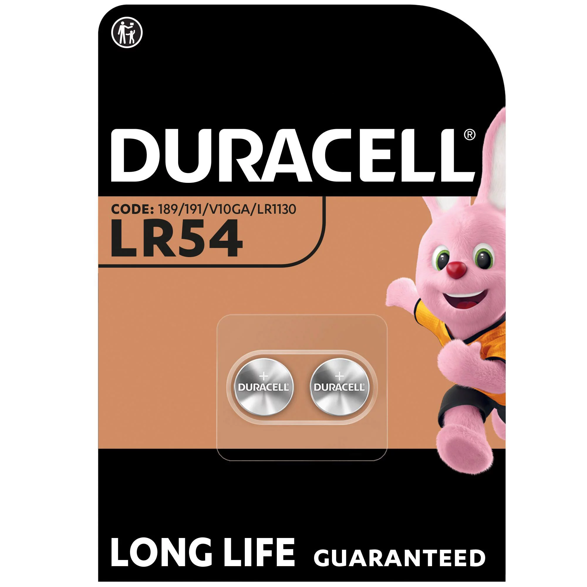 PILA DURACELL LR54  BL2 PZ