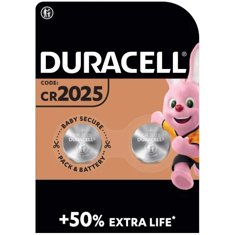 PILA DURACELL DL2025 BLISTER DA 2    