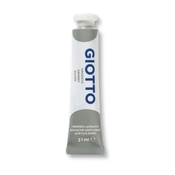 TEMPERA  GIOTTO 21ML ARGENTO 6PZ