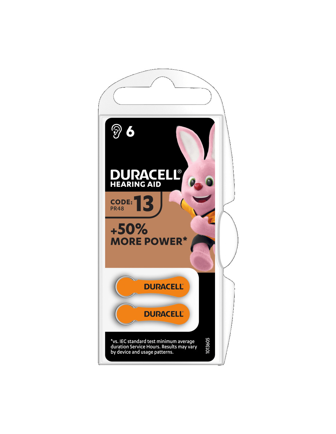 PILA DURACELL ACUSTICA DA13 BL6 ActivAir