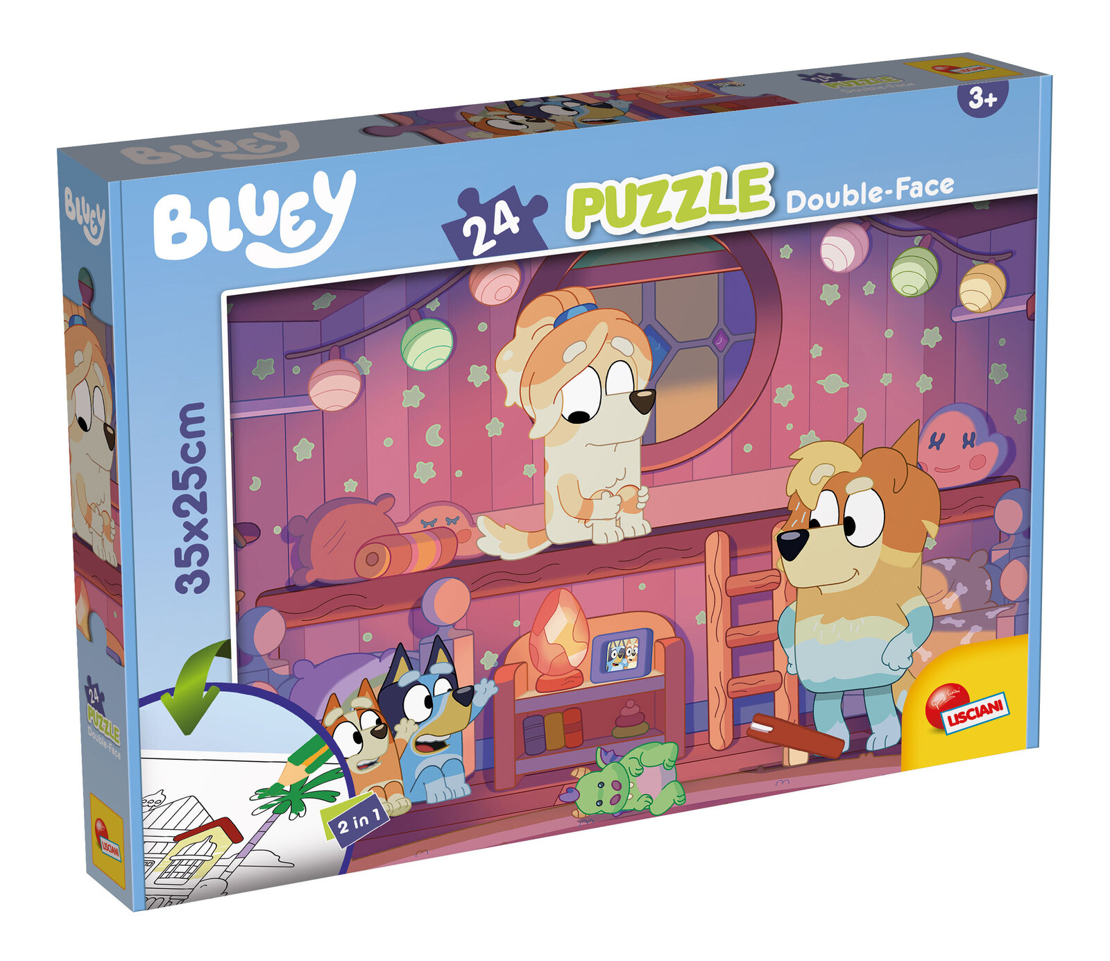 BLUEY  PUZZLE DF M-PLUS 24