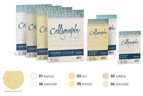  PERGAMENA CALLIGRAPHY 90GR.50FG SABBIA