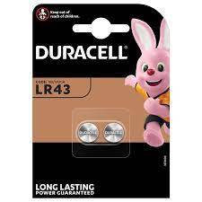 PILA DURACELL LR 43  BL2 