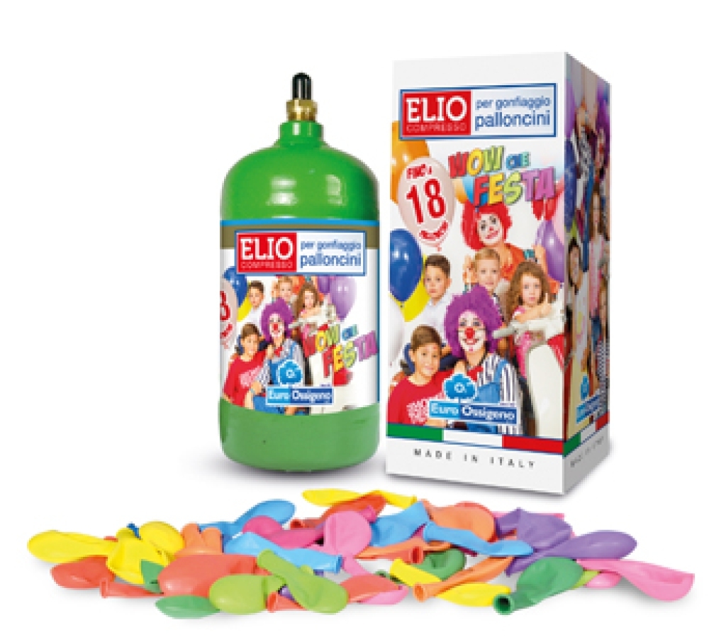 BOMBOLA ELIO 1 L 18 PALLONCINI