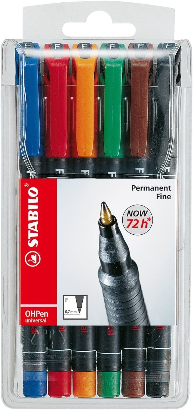 PENNARELLO STABILO OH PEN 841/S PZ 6