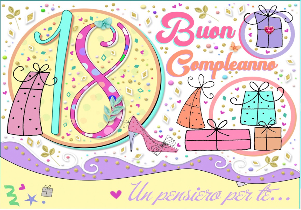 SC.12 BIGL.COMPLEANNO 18 ANNI PORTASOLDI