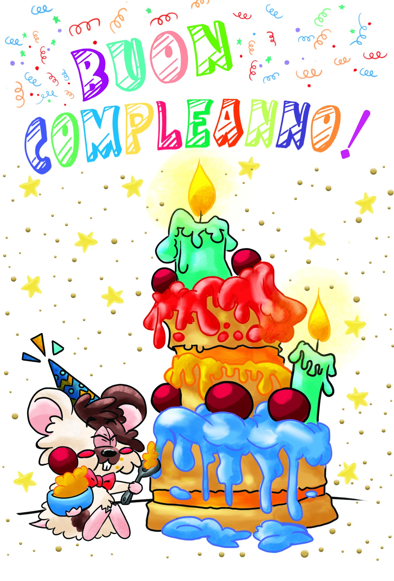 SC.24  BIGL.BUON COMPLEANNO BIMBI