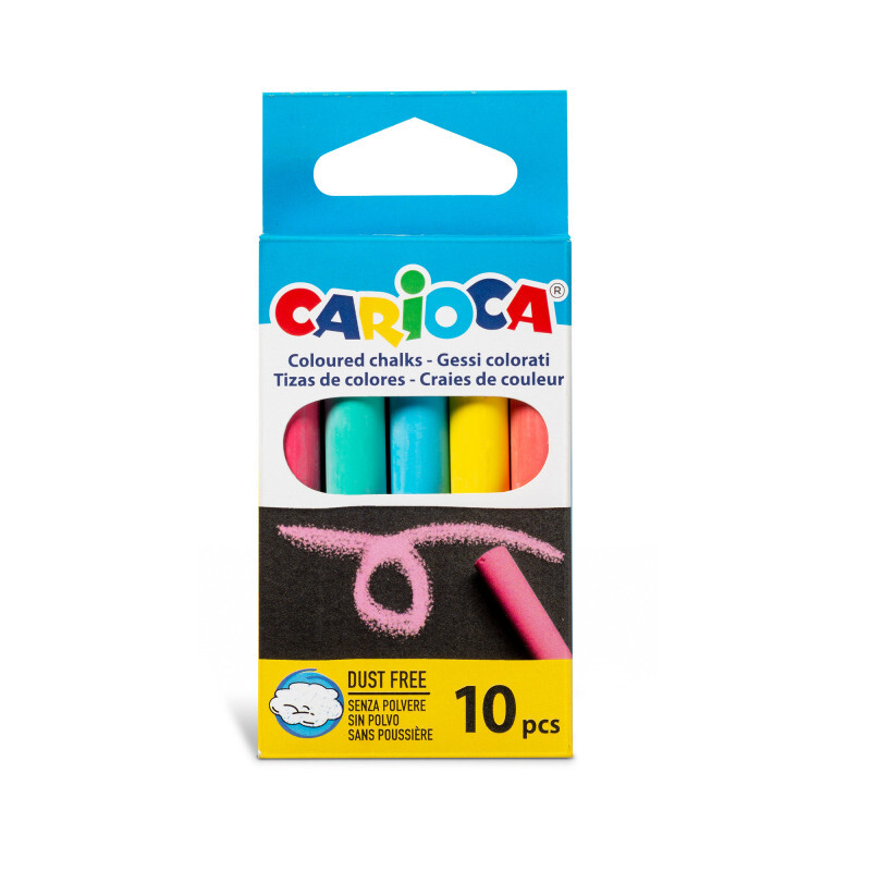 GESSO COLORATO SC 10 PZ CARIOCA