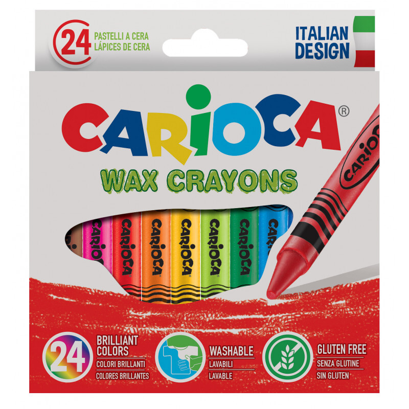 PASTELLI CERA CARIOCA SC 24 COL