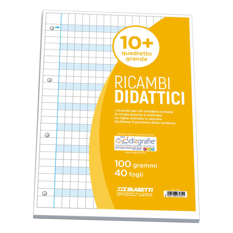 RICAMBIO RINF. A4  DISGRAFICI 100GR 10M