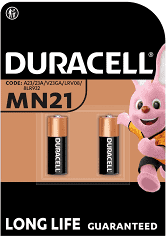 PILA DURACELL MN21 12V  BL. 2