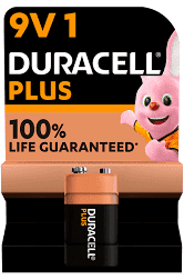 PILA DURACELL PLUS 9W  BL.1