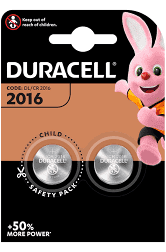 PILA DURACELL DL2016 BL.2