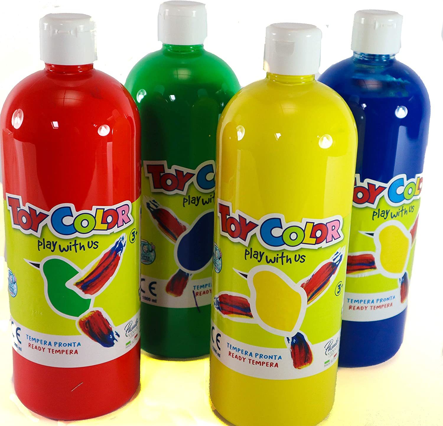 TEMPERA LAV 1000ML PASUTO-ROSSO CARMINIO