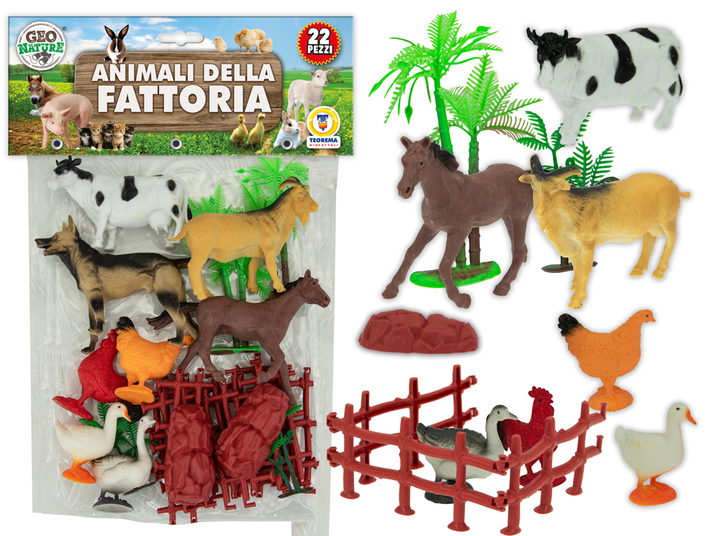 ANIMALI DELLA FATTORIA 22 PZ