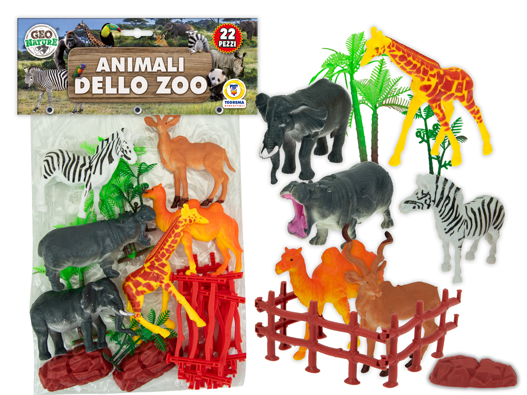 ANIMALI DELLO ZOO 22PZ