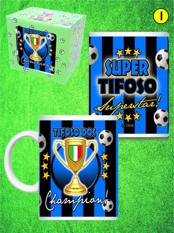 TAZZA SPORT NEROAZZURRI