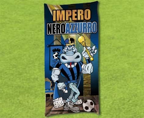 SALVIETTA FITNESS ULTRAS NEROAZZURRA   