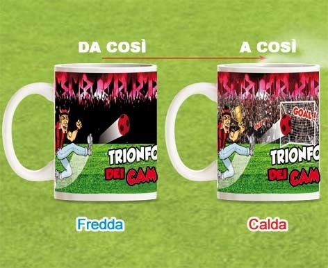 TAZZA MAGIC ULTRAS ROSSONERO   