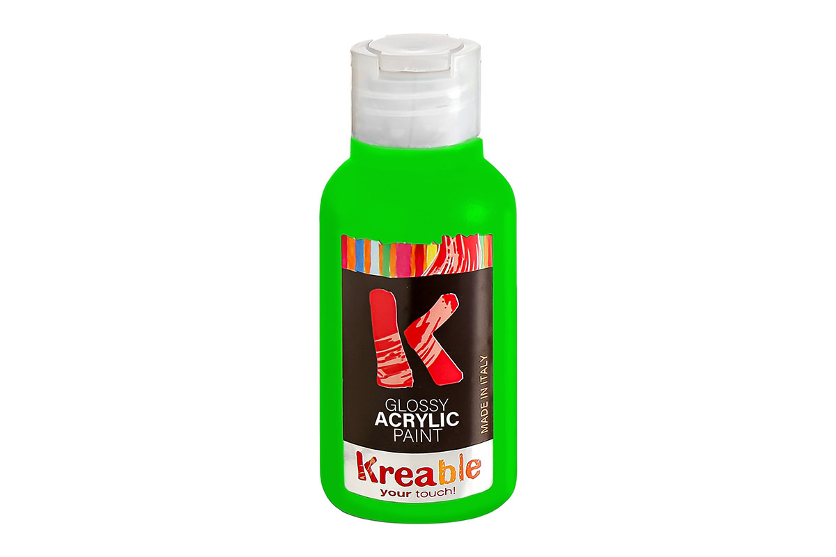 FLACONE ACRILICO 100ML VERDE BRILLANTE